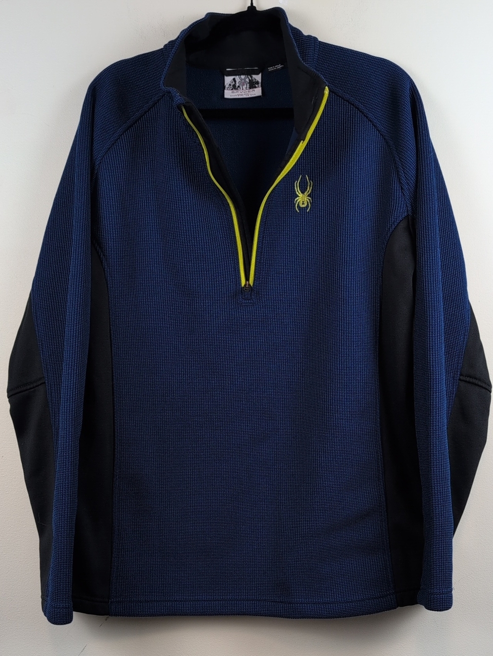 Spyder Outbound Half-Zip Men's Blue Performance Sweater Size XXL - Picture 11 of 11